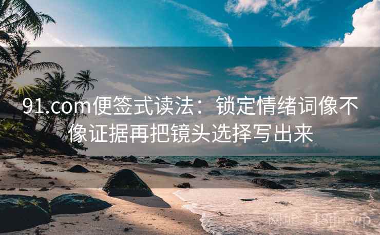 91.com便签式读法:锁定情绪词像不像证据再把镜头选择写出来 第2张 91.com便签式读法:锁定情绪词像不像证据再把镜头选择写出来 第2张